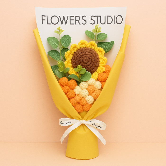 1 pcs Ready to use Crochet bouquet for Gifting