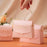 20 pcs Decorative Folding Storage Box/ Purse style for Return Gift, Birthday, Valentine's Day - Boxes, Perfect for Packing Chocolate, Dry Fruits, and Invitations (Peach/Pink)
