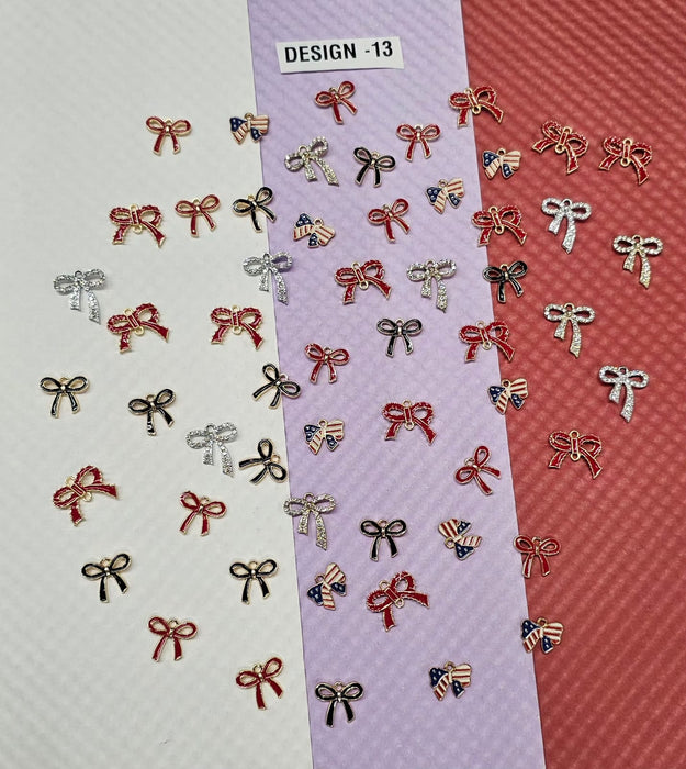 Metal Charms for DIY Jewelry Making – Keychains, Bracelets & Rakhi Charms | Craft Materials