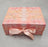2 Pcs (26 x 21 x 11 cm) Multipurpose Decorative Folding Paper Cardboard/Rigid Box with satin ribbon,DIY Box for Gift Hamper,Valentine Gifting,Wedding gifing.