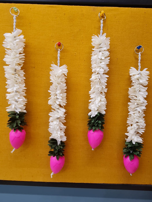 10 Pcs Lotus Ladi | Washable, Affordable Decoration for Diwali, Home & Festive Events