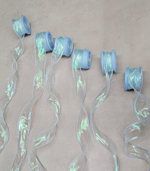 Shiny Organza Ribbon Roll for Decoration & Gift Packing – 1.5 Inch Wide Decorative Ribbon for Wedding, Hamper Packing, Craft & Gift Wrapping (Approx. 8 Meter Roll)