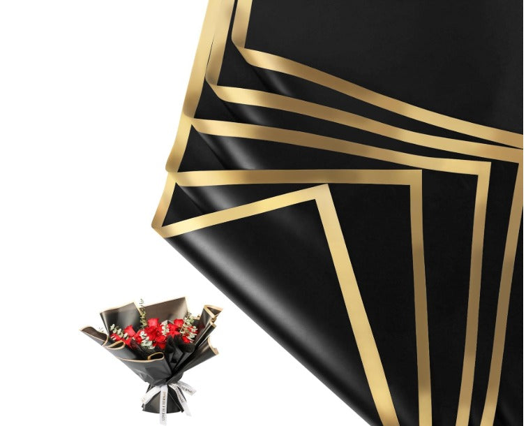 20 - Pcs  Gradient Gift Wrapping Paper Bouquet Paper Waterproof Korean Paper Sheets Birthday Colorful Paper Set for Birthday, Holiday, Gifts, Arts & Crafts and DIY