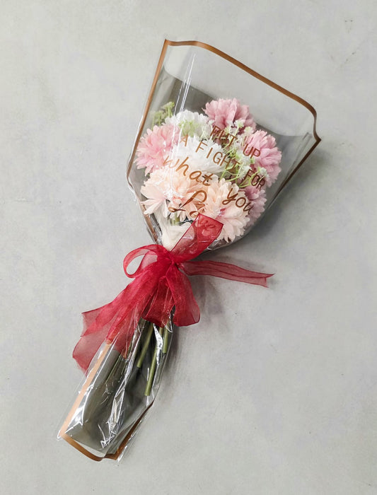 1 Pcs Ready to Use Chrysanthemum Ball Hydrangea Flower bouquet (size - 15 inch)