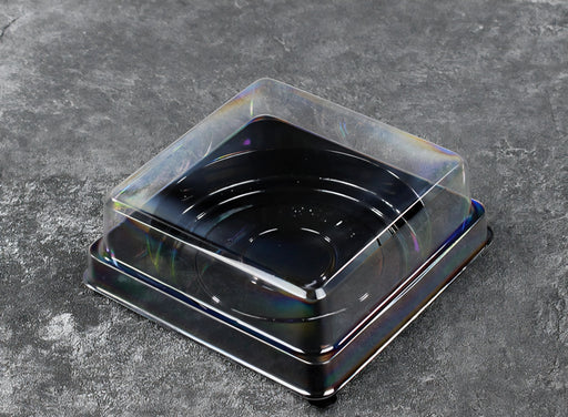 Donut Packaging Box | Thick Transparent Blister Box for Donuts, Desserts & Bakery Items | Premium Disposable Food Packaging Container