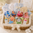 6 Pcs Baby Shower Cutout Set | Baby Boy & Baby Girl Theme Cutouts | Cake Topper & Party Decoration Kit (size 13 cm to 15 cm )