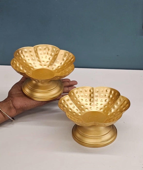2 Pcs Decorative Urli Bowls | Home & Festive Decor for Diwali