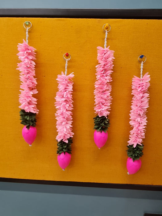 10 Pcs Lotus Ladi | Washable, Affordable Decoration for Diwali, Home & Festive Events