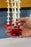 2 Pcs [12 Ladi] Carnation  Rajnigandha , Galgota Long Side Hanging (25 inch) | Home, Diwali & Event Décor