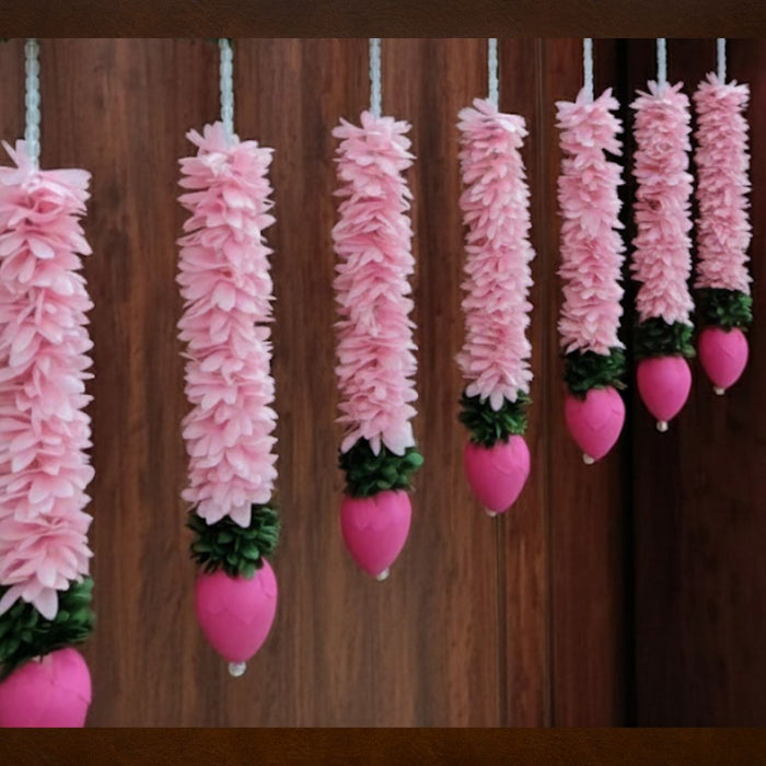 10 Pcs Lotus Ladi | Washable, Affordable Decoration for Diwali, Home & Festive Events