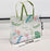 Floral PVC Gift Bags 13x10x4 inch (big)