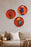 3 Pcs Terracotta Theme Wall Décor Plate Set | DIY Kit with Abhla & Glue | Home, Pooja Room & Diwali Decoration, Gifting