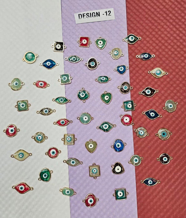 Metal Charms for DIY Jewelry Making – Keychains, Bracelets & Rakhi Charms | Craft Materials