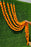 5 Pcs Artificial Genda Phool Garland – Ganga Jamna Galgota Marigold Mala, 60 Inch