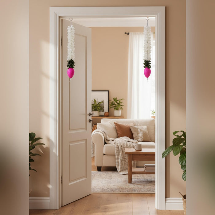 10 Pcs Lotus Ladi | Washable, Affordable Decoration for Diwali, Home & Festive Events