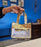 6 pcs.. Golden Transparent Window bag