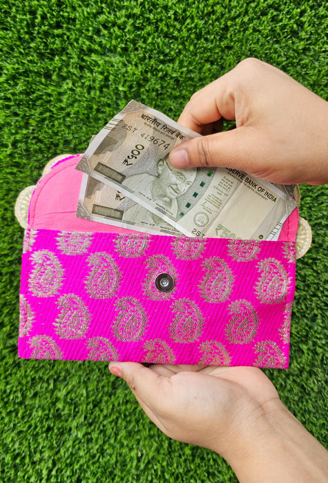 3 Pcs Affordable Fabric Shagun Envelope for Wedding & Gifting