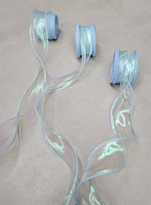 Shiny Organza Ribbon Roll for Decoration & Gift Packing – 1.5 Inch Wide Decorative Ribbon for Wedding, Hamper Packing, Craft & Gift Wrapping (Approx. 8 Meter Roll)