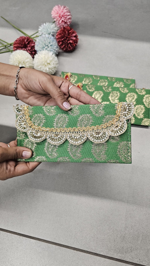 3 Pcs Affordable Fabric Shagun Envelope for Wedding & Gifting