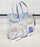 Floral PVC Gift Bags 8×10×4 inches
