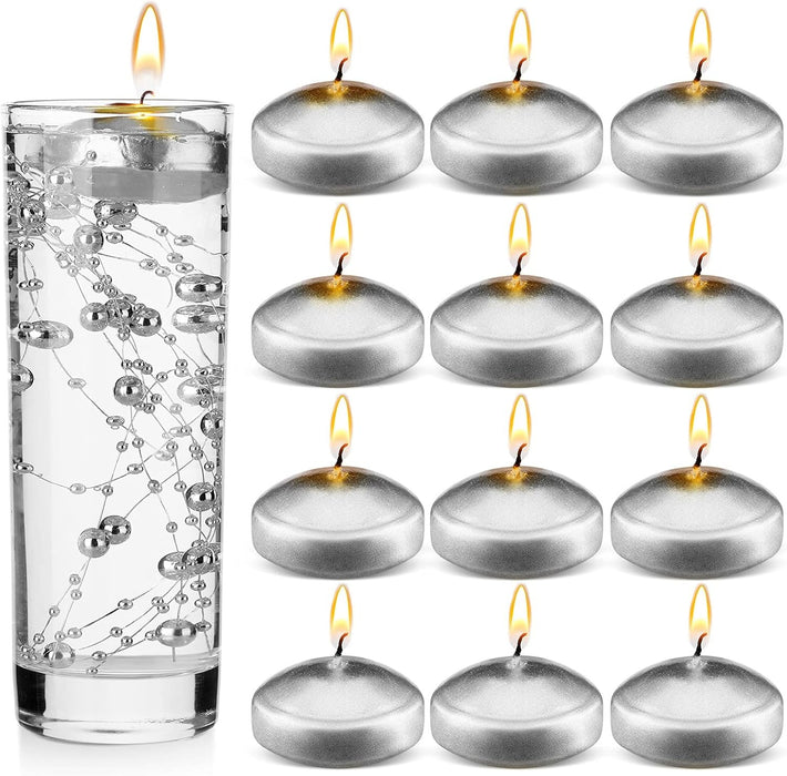 20 Pcs UFO Floating Round Wax Candles – Home Décor, Diwali & Relaxation