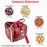 Small Size Square Shape Decorative Folding Storage Box With Ribbon for Return Gift, Birthday, Boxes, Occasions, Perfect for Packing Chocolate, Dry Fruits (Maroon)