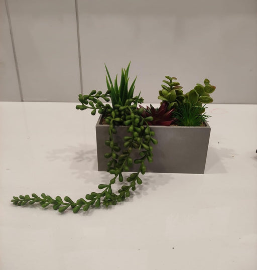 1 Pc Artificial Succlent Plant Artificial Exquisite Faux Plant to Add Charm to Your Home Decor, Garden, showpiece, Table Top, Balcony, Perfect for Gifting, Elegant Shelf, and Office Desk