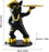 1 Pc Dog Statue Home Decor Showpiece – Elegant Cool Design for Decorative Room Enhancement, Storage Tray, Key Tray (Black)