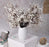 SATYAM KRAFT 3 Pcs Artificial Babys Breath Gypsophila Fake Flowers Sticks  Decorative Items for Home,Room,Living Room Table,Diwali Decor (Without Vase Pot)