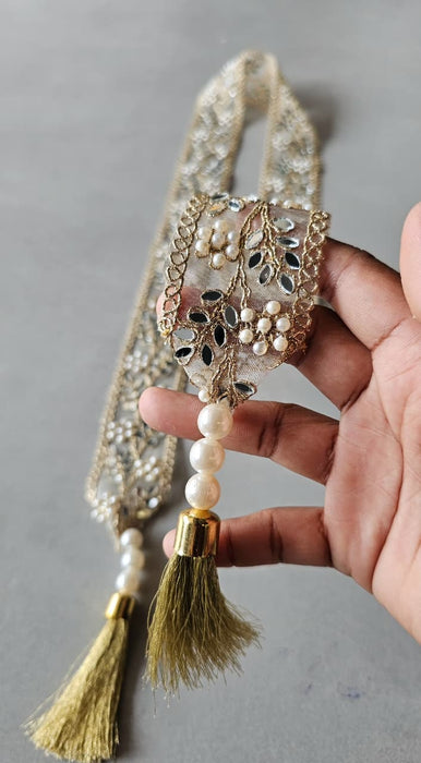 6 pcs Traditional Indian Wedding Barati Welcome-swagat Mala/khesh/har  for welcome baraties-Guests in marriage shadi function ceremony & other occations (Badhai mala)