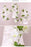 Artificial Cherry Blossom Rattan Flowers(White) Wall Hanging Decorative Vine String Lines Items for Diwali Decoration, Backdrop for Pooja Room, Home Decor (230 cm)