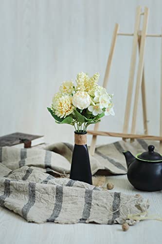 Artificial Multiflora Flower Roses Sticks Bunch decorative items for Decoration, Craft Items Corner (Without Vase Pot)