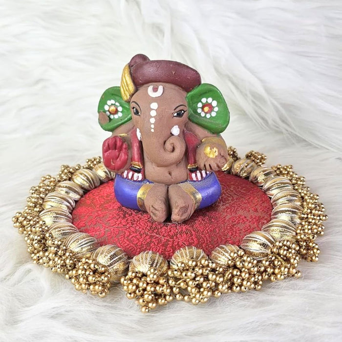 JUMKHI PLATTER Set of 3 for Diwali Decor, Rangoli ,Centre table decoration.