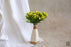 2 Pcs Artificial Small Fake Flowers Sticks Bunch Decorative Items for Home, Room, Living Room Table, Diwali Decoration and Craft Items Corner (Without Vase Pot)