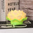 SATYAM KRAFT Lotus Shape Flame Less Led Candle for Home Decoration - 1 Piece, Yellow.