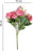 SATYAM KRAFT 1 Pcs Artificial Multiflora Flower Roses Sticks Bunch decorative items for Decoration, Craft Items Corner (Without Vase Pot)
