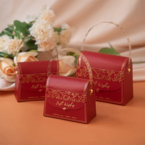 Purse style for Birthday, Special day, Gifting candy, Packaging, Valentine gift boxes, Chocolate, Storage, Anniversary (10 cm)