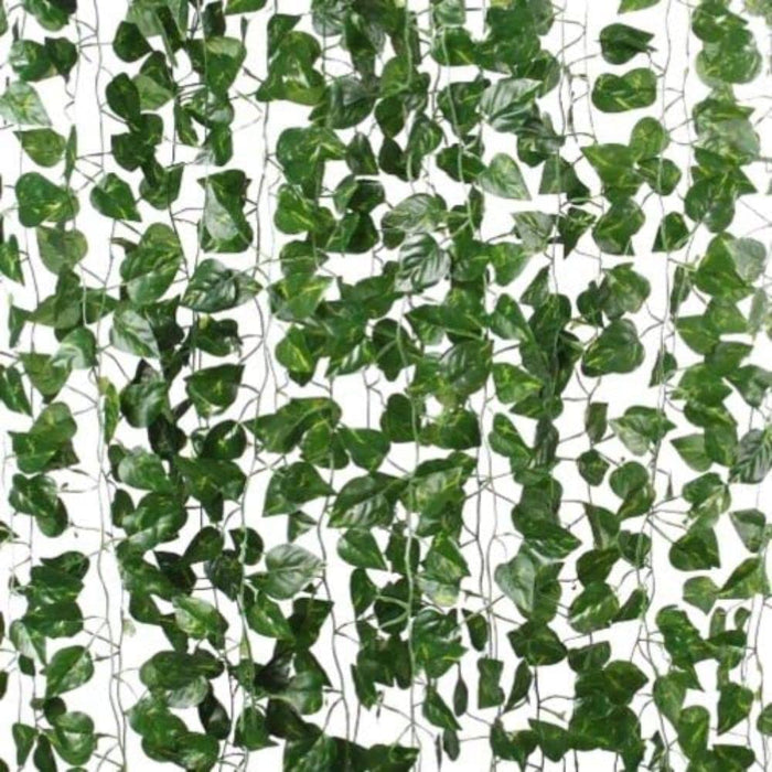 money plant decoration in balcony Artificial Flowers Wall Hanging Leaf Flower Money Plant Light Weight V — Satyam Kraft