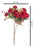 Artificial Head Rose Peony Fake Flowers Sticks Bunch decorative items for home Diwali Decor ,Room Decorations, Living Room Table Decoration Plants and Craft Items Corner ( Without Vase Pot )