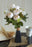 1 Pcs Artificial Lovely Rose Fake Flowers Sticks Bunch decorative items for home Decor ,Room Decorations, Living Room Table, Diwali Decoration Plants and Craft Items Corner (Without Vase Pot)