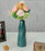 SATYAM KRAFT 1 Pcs Artificial Multiflora Flower Roses Sticks Bunch decorative items for Decoration, Craft Items Corner (Without Vase Pot)