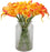 5 Pcs Artificial Flower Rubber Lily Sticks for Bouquet Wedding Decoration, DIY Artificial Garland Supplies Lilly Flower Sticks.